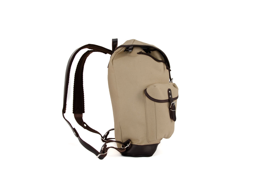 RU135-SA-D Wander- und Freizeitrucksack  Lederboden 14 L Sand dunkel