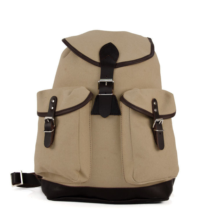 RU135-SA-D Wander- und Freizeitrucksack  Lederboden 14 L Sand dunkel