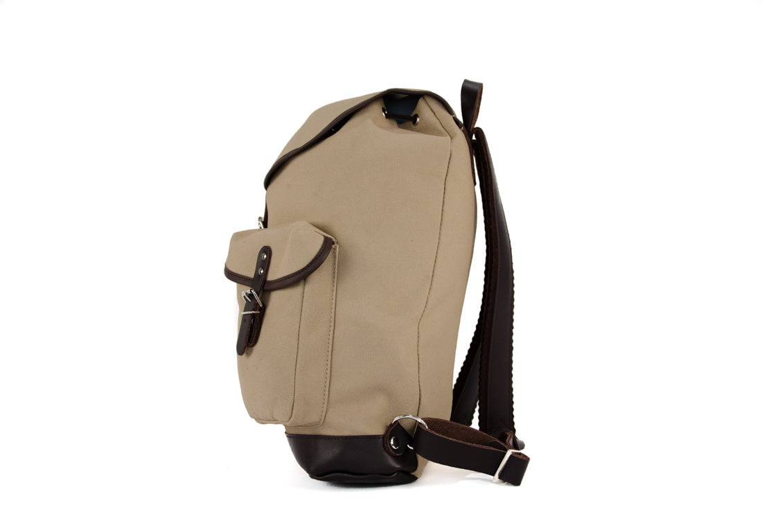 RU135-SA-D Wander- und Freizeitrucksack  Lederboden 14 L Sand dunkel
