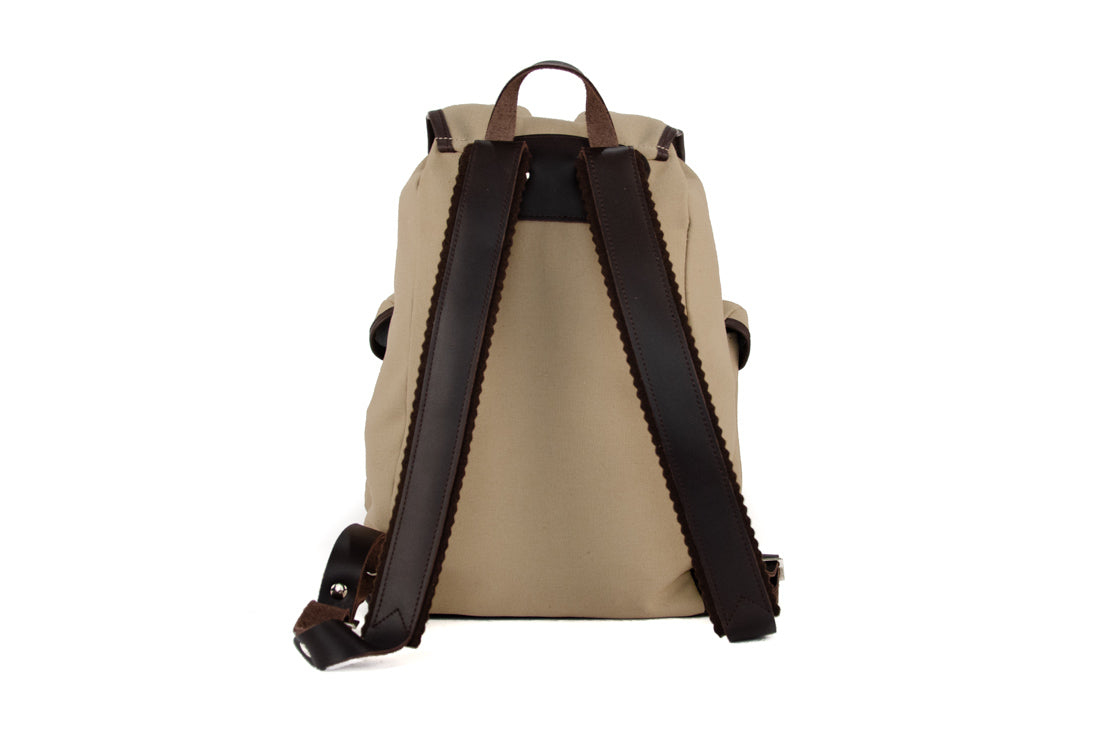 RU135-SA-D Wander- und Freizeitrucksack  Lederboden 14 L Sand dunkel