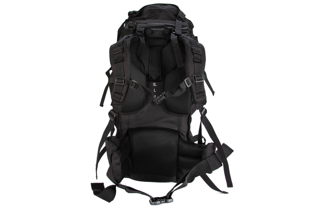 RU85 Trekking-Rucksack Large 85 L Schwarz