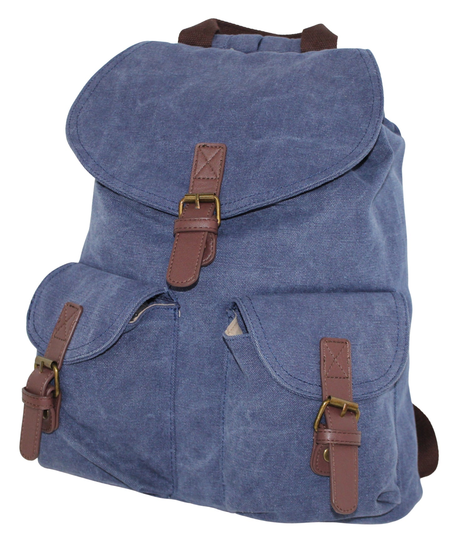 RU133 Baumwollrucksack blau
