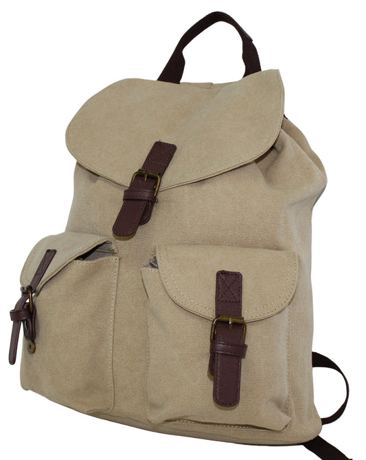 RU133 Baumwollrucksack  Sand